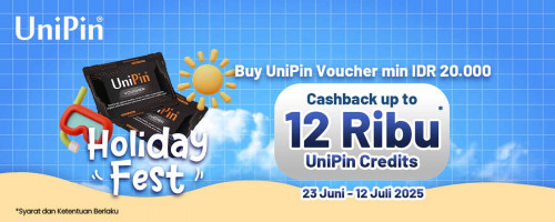 Liburan Makin Seru dengan Promo UniPin HOLIDAY FEST!